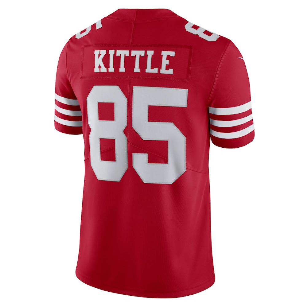 Men's San Francisco 49ers George Kittle Vapor Jersey - Scarlet