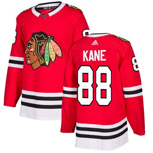 Chicago Blackhawks #88 Patrick Kane Authentic Red Home Jersey
